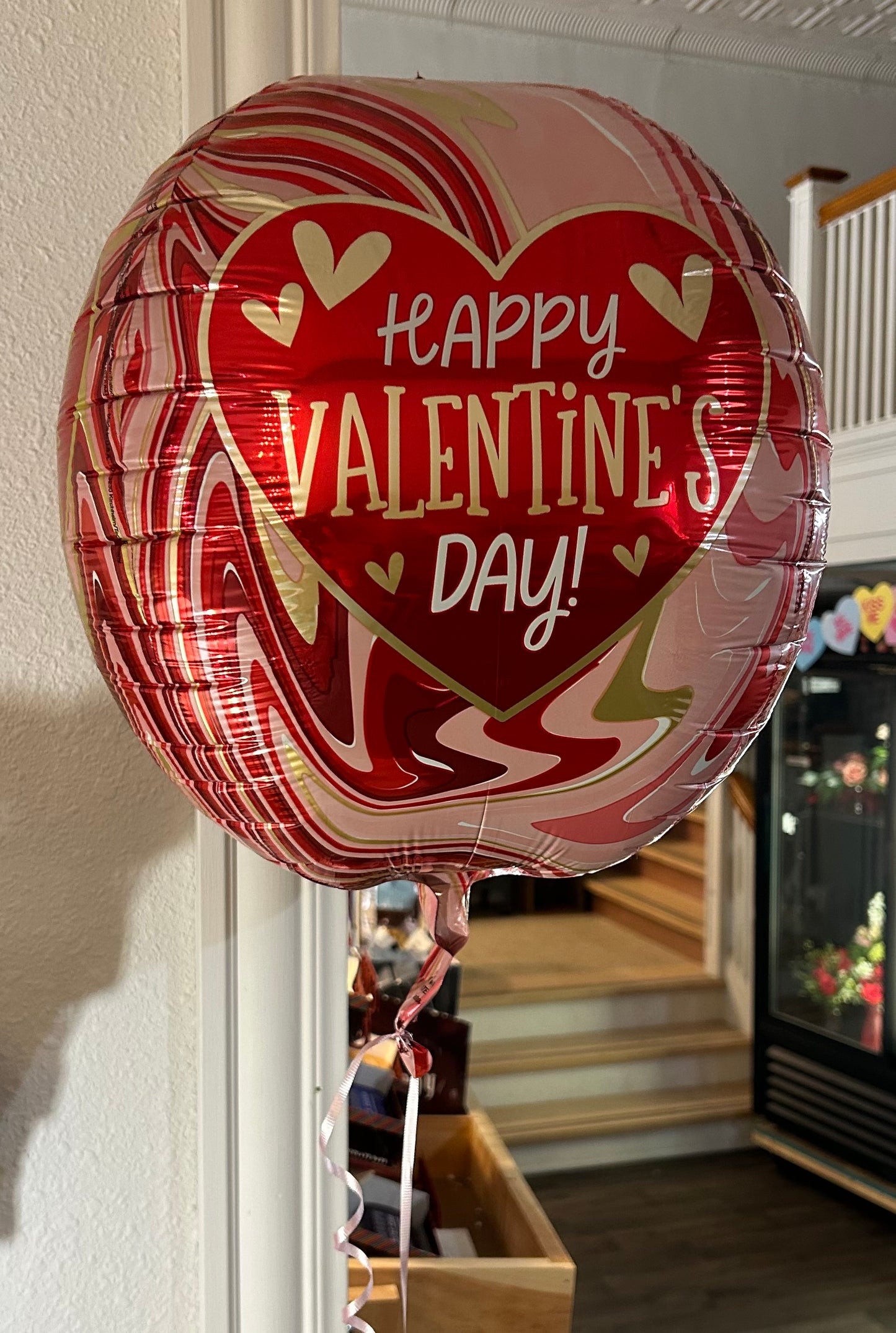 Happy Valentine's Day Orb Balloon