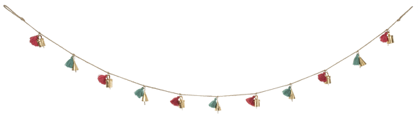 Ganz Bell Garland Metal Cotton