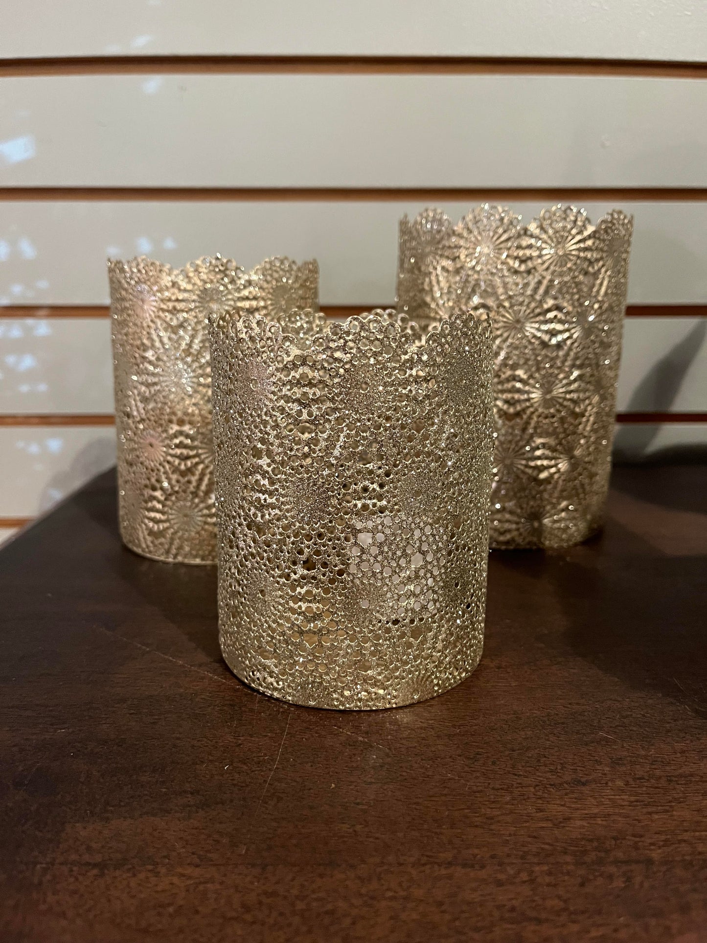 Glitter Candle Holder