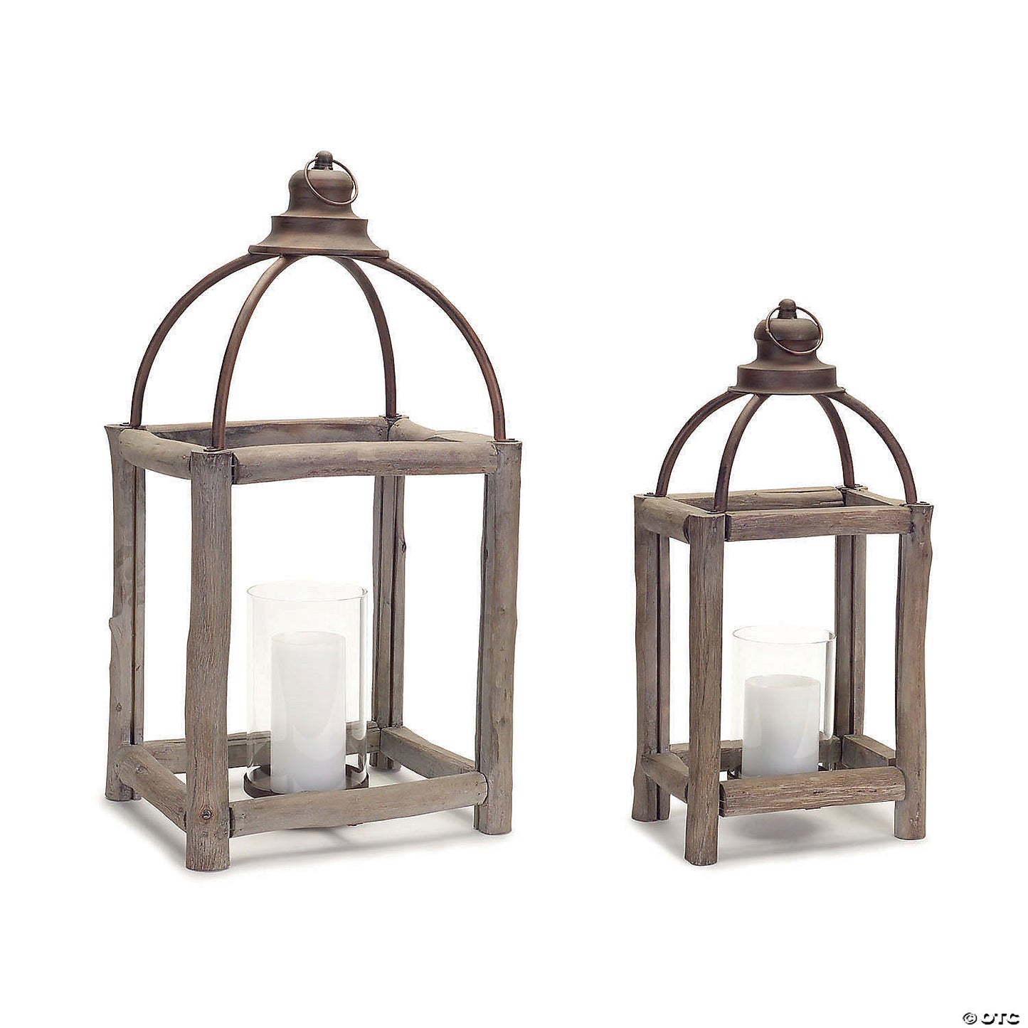 Wood & Metal Lantern