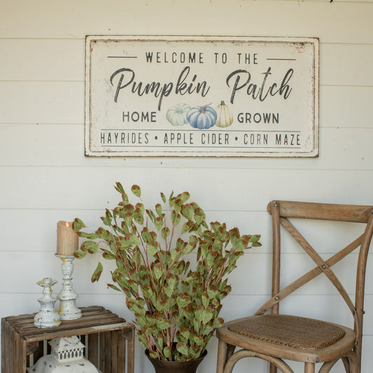 Welcome to the Pumpkin Patch Sign (Neutral)